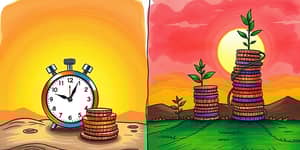 Diferencias entre inversión a corto y largo plazo