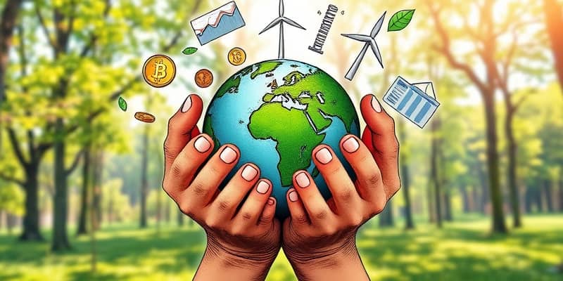 Productos financieros verdes y sostenibles